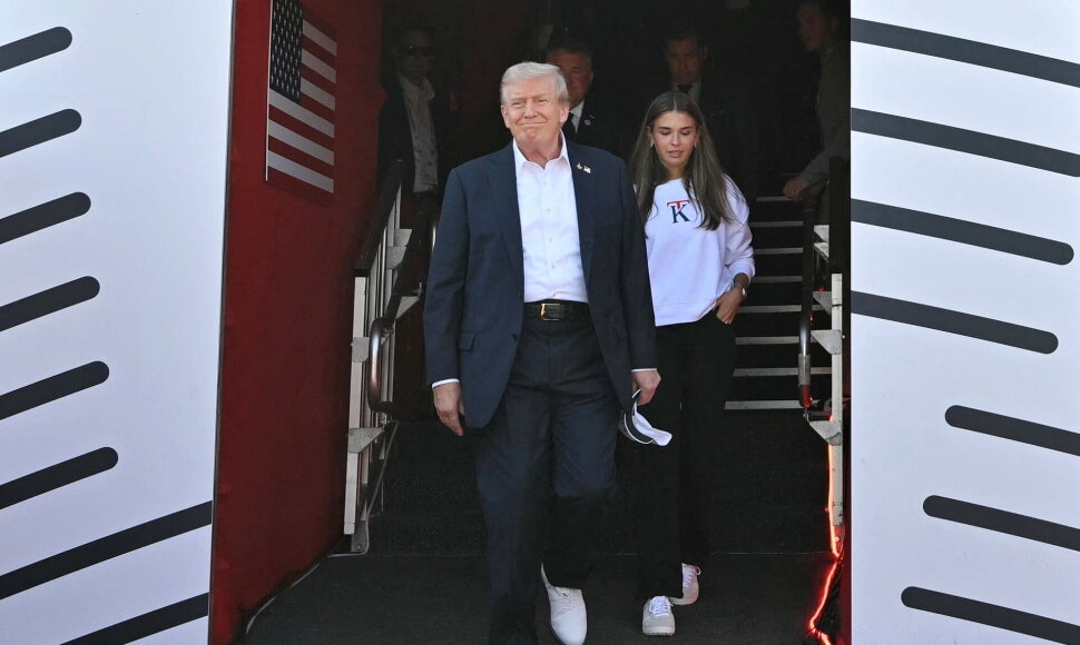 Donaldas Trumpas ir Kai Madison Trump