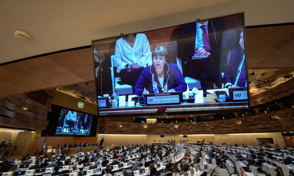 JT Žmogaus teisių taryba Ženevoje
