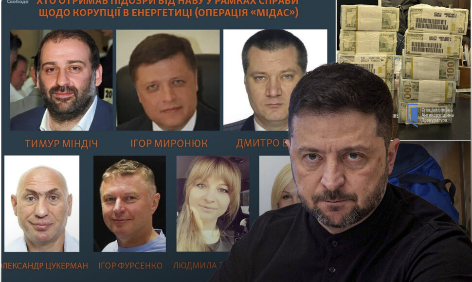 Įtariama korupcijos schema Ukrainoje