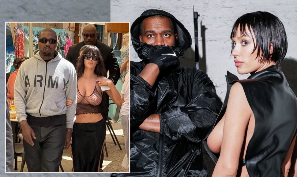 Kanye Westas ir Bianca Censori 