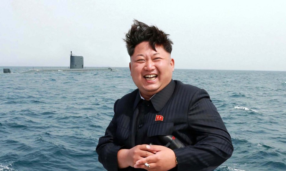 Šiaurės Korėjos lyderis Kim Jong Unas