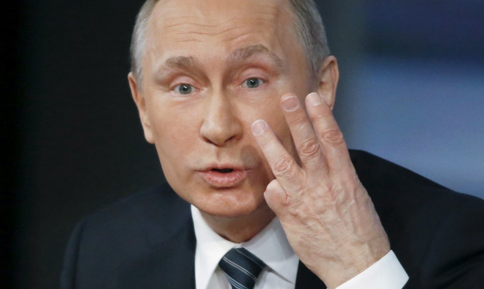Vladimiro Putino 11-oji kasmetinė spaudos konferencija 