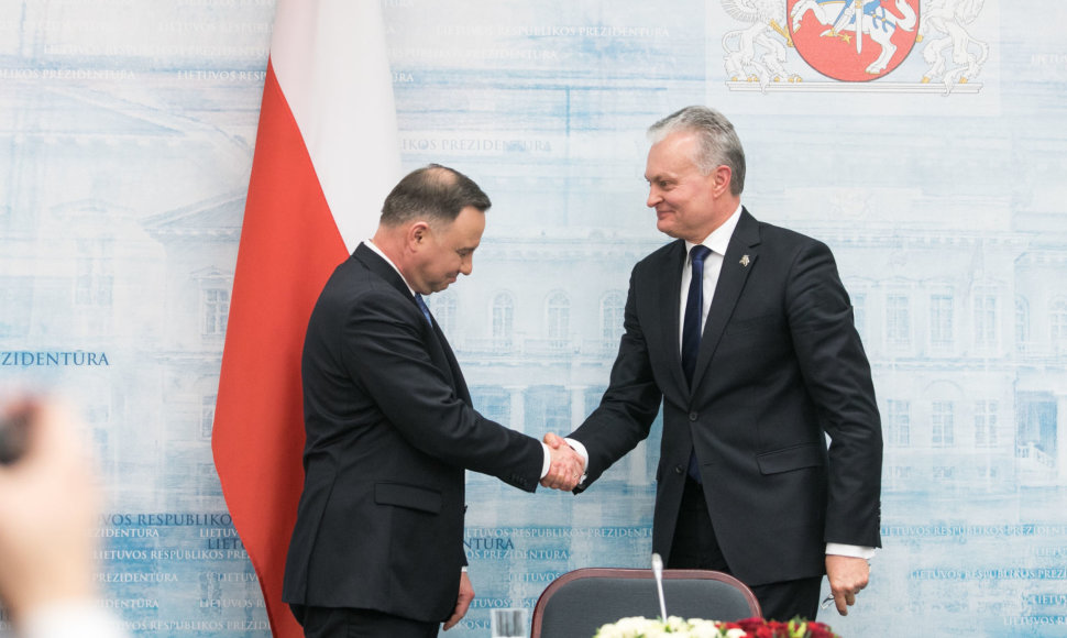 Andrzejus Duda ir Gitanas Nausėda