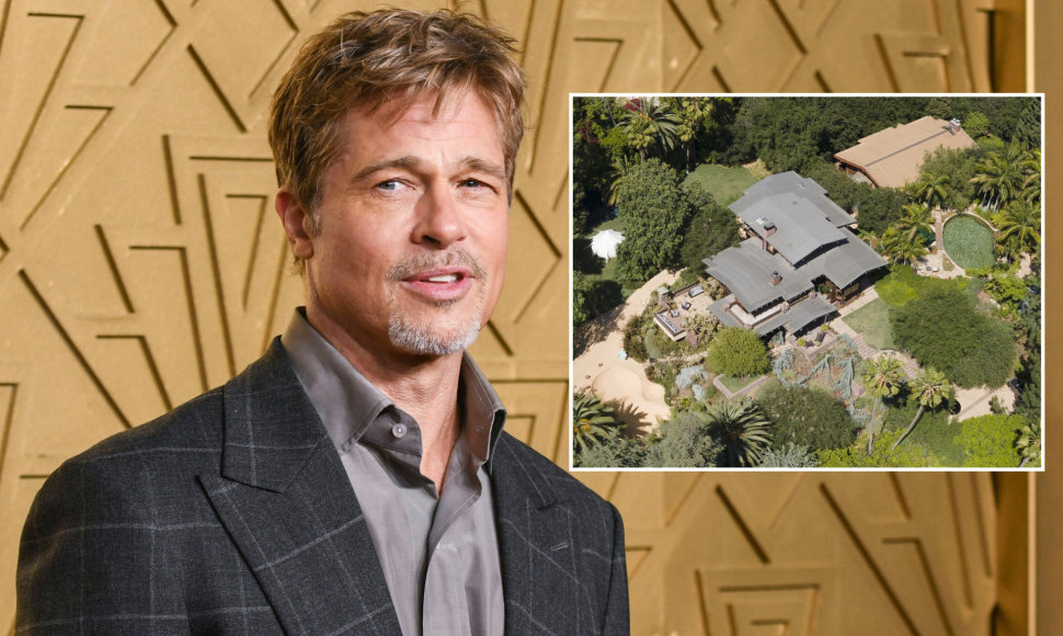 Bradas Pittas ir parduoti jo namai Los Andžele