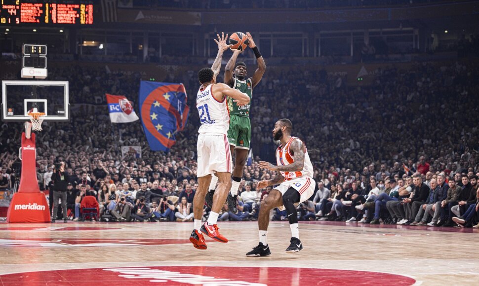 Dvikova Belgrade &bdquo;Crvena zvezda&ldquo; &ndash; &bdquo;Žalgiris&ldquo;