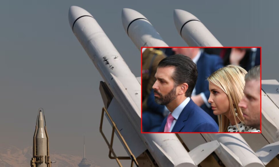 Irano raketos ir Donaldo Trumpo sūnūs