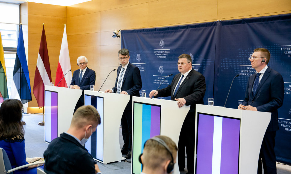 Baltijos valstybių ir Lenkijos užsienio reikalų ministrų susitikimas