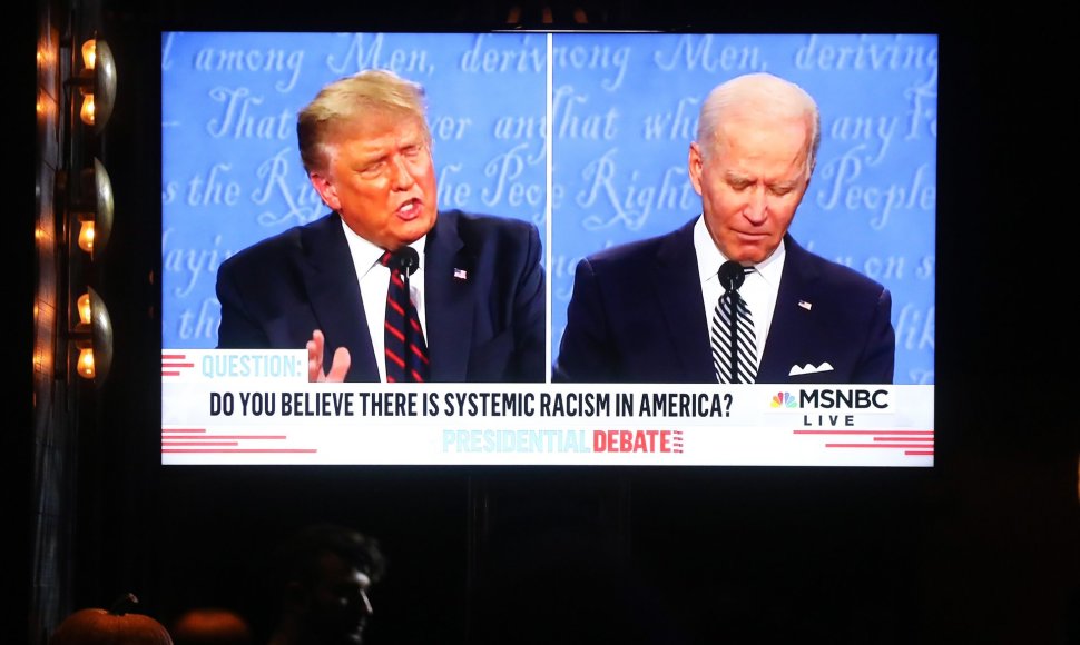 Donaldo Trumpo ir Joe Bideno debatai