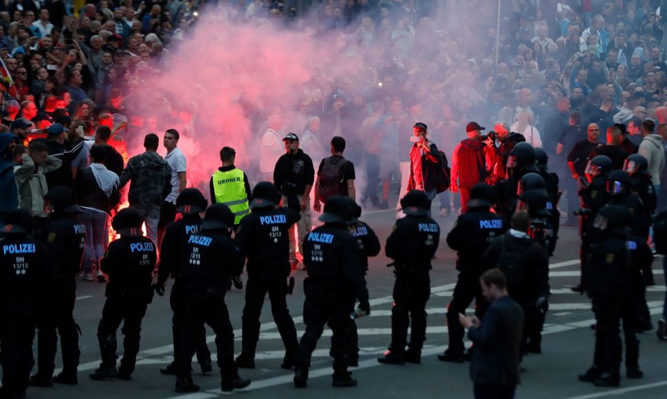 Kraštutinių dešiniųjų protestas Vokietijoje