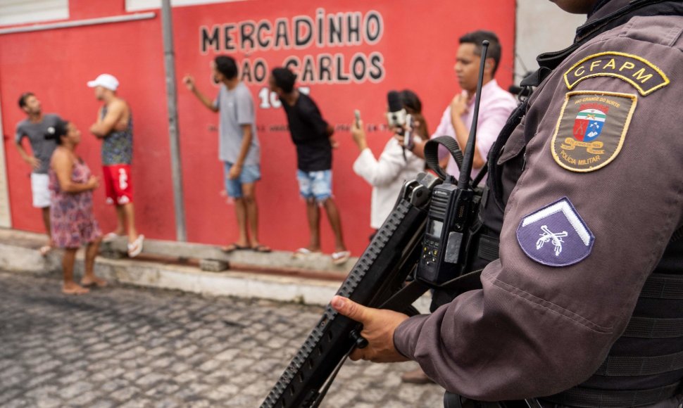 Brazilijos policija