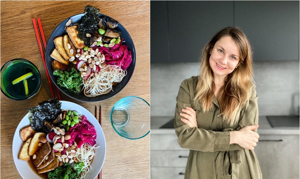 Laura Čekanavičienė neatsistebi atradimais virtuvėje, pradėjus maitintis veganiškai