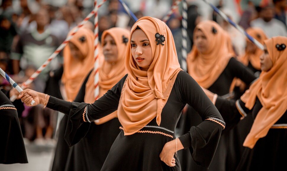Pakistanietės moterys (asociatyvinė nuotr.)