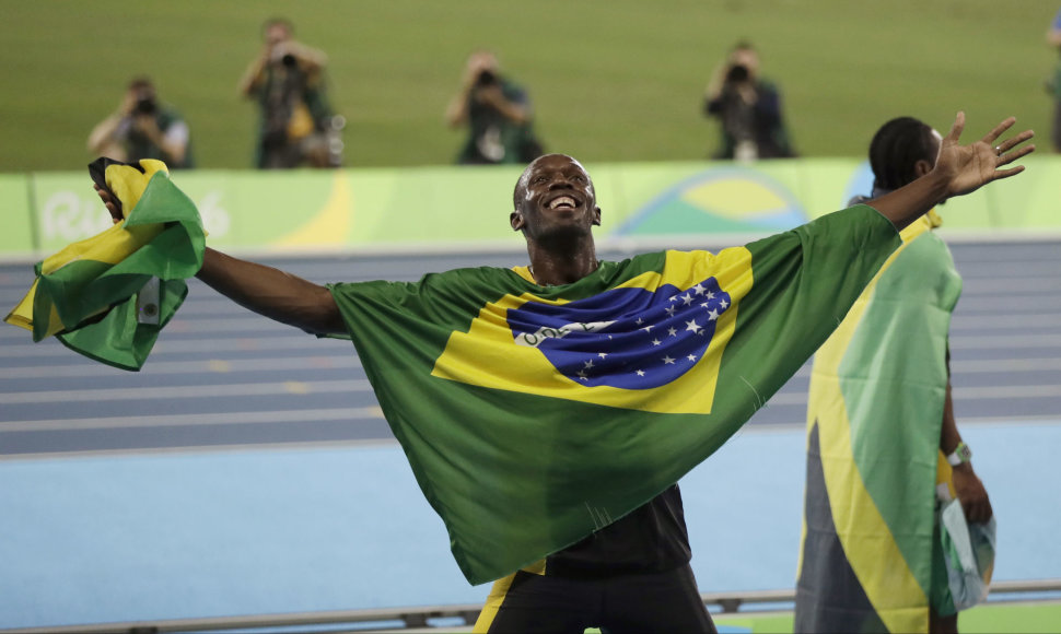 Tobula Usaino Bolto pabaiga: iškovotas ir devintas medalis