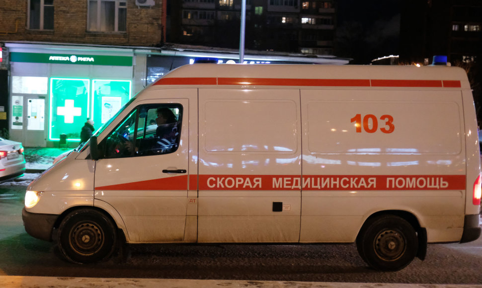 Greitosios pagalbso automobilis Rusijoje