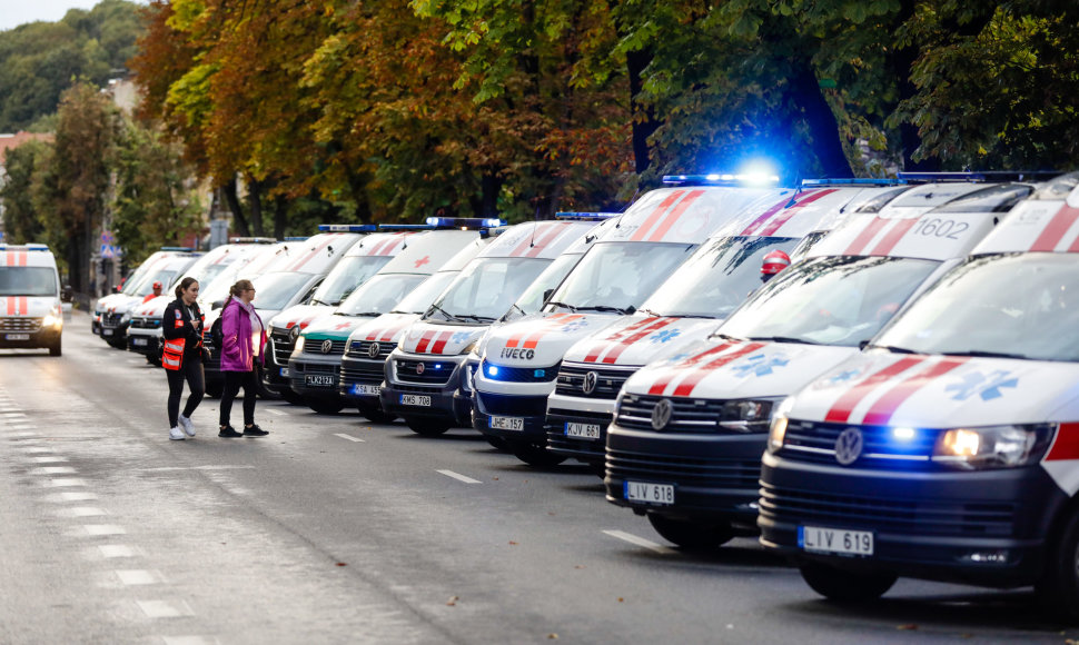 Lietuvos greitosios medicinos pagalbos (GMP) žaidynės Kaune.