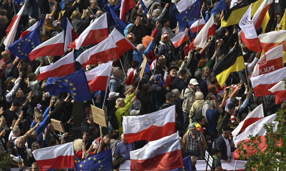 Lenkijos opozicijos palaikymo maršas