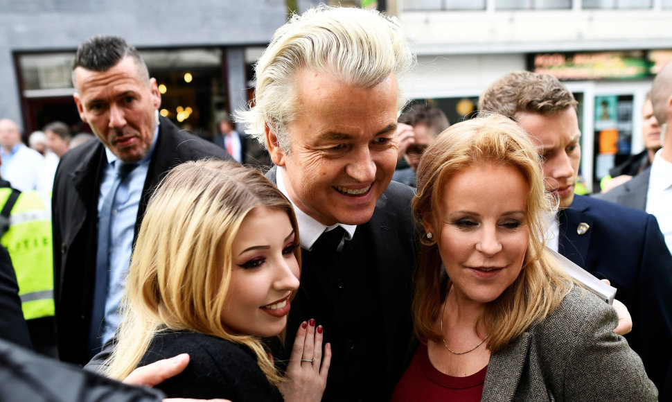 Laisvės partijos lyderis Geertas Wildersas