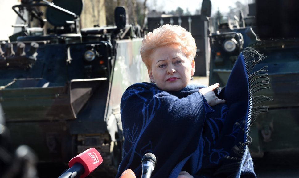 Lietuvos prezidentė Dalia Grybauskaitė Rukloje