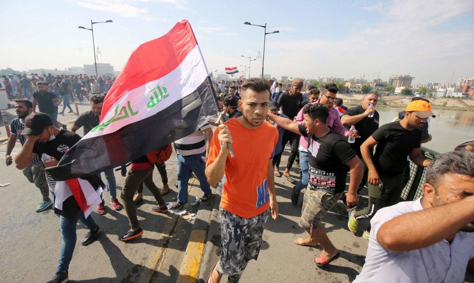 Antivyriausybiniai protestai Bagdade