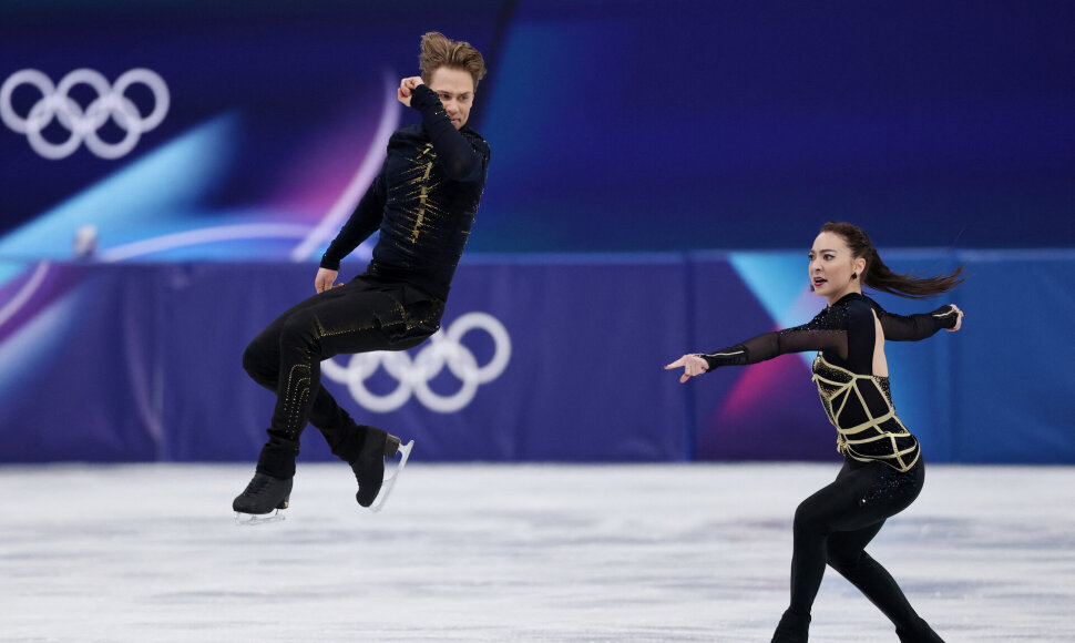 Saulius Ambrulevičius ir Allison Reed