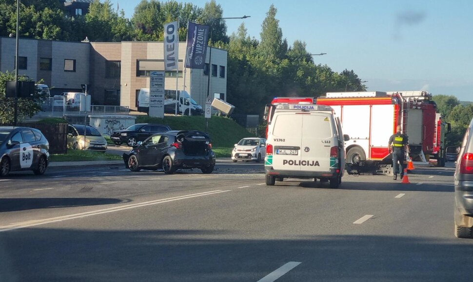 Avarija Vilniuje
