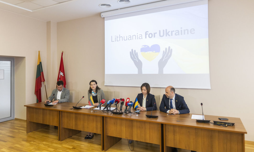Lietuvos ir Ukrainos ministrių susitikimas