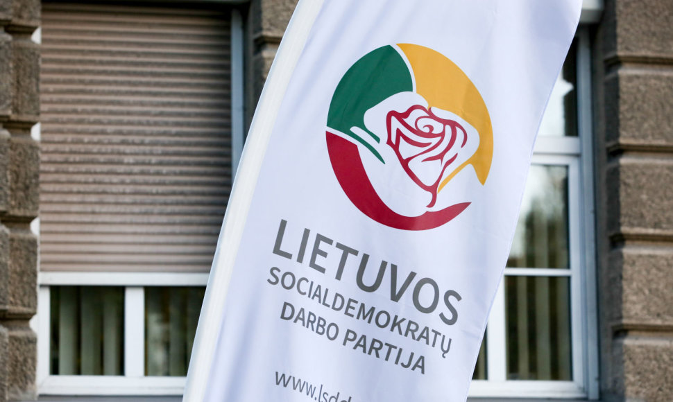 Lietuvos socialdemokratų darbo partijos  būstinės atidarymas