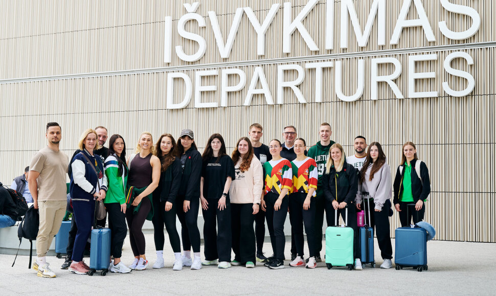 Lietuvos kioku&scaron;in karatė rinktinė i&scaron;vyko į pasaulio čempionatą Japonijoje.