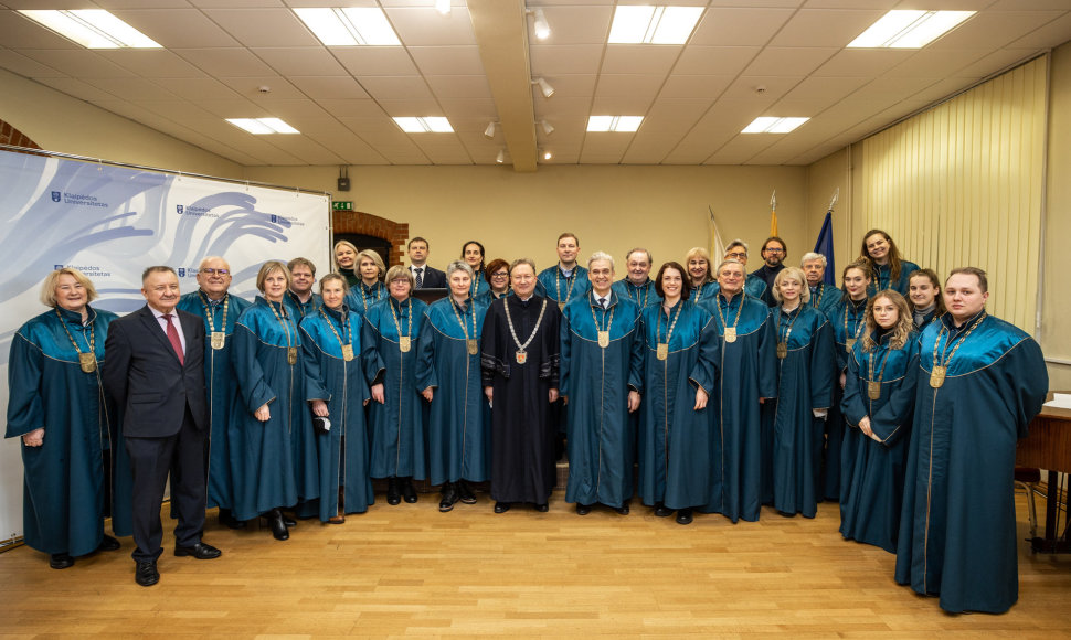 Klaipėdos universitetas turi naują Senatą