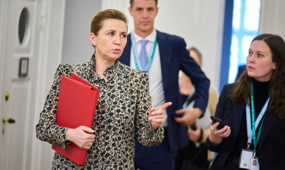 Mette Frederiksen / THOMAS TRAASDAHL / AFP