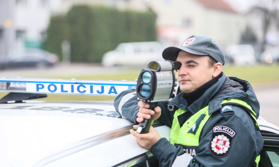 Policijos priemonė Kaune