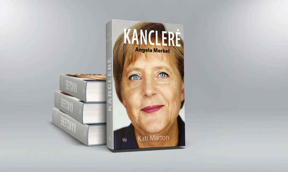 Kati Marton „Kanclerė Angela Merkel“ viršelis