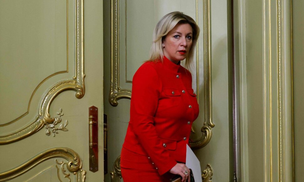 Marija Zacharova / MAXIM SHEMETOV / AFP