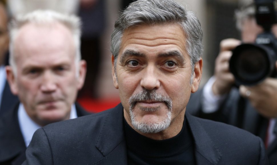 15. George'as Clooney'is