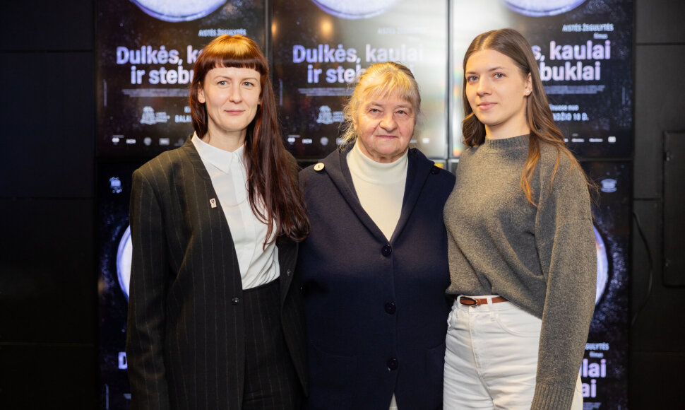 Aistės Žegulytės meninės dokumentikos filmo &bdquo;Dulkės, kaulai ir stebuklai&ldquo; premjera