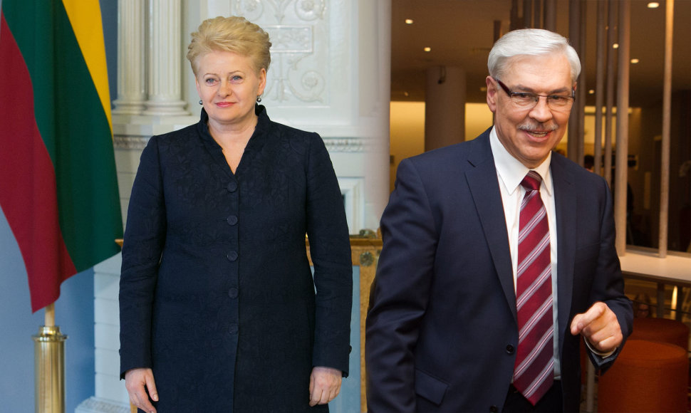 Dalia Grybauskaitė ir Zigmantas Balčytis