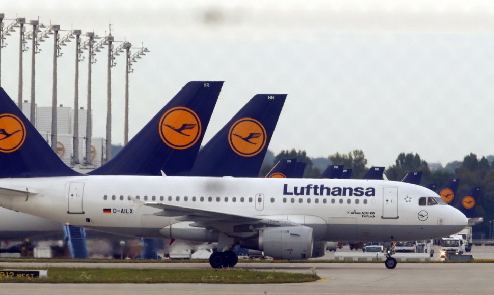 „Lufthansa“ lėktuvai 