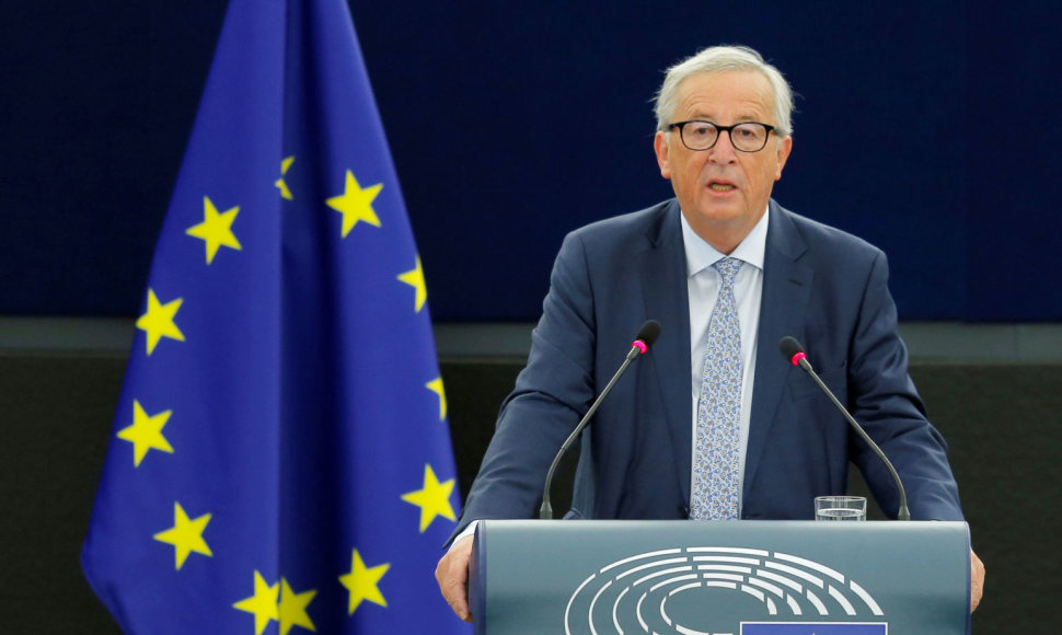 Europos Komisijos vadovo Jeano-Claude'o Junckerio metinis kreipimąsis į Europos Parlamentą 