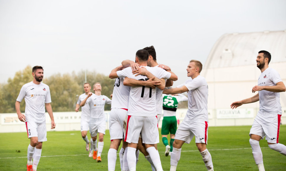 A lygos futbolo rungtynės: „Sūduva“ - Vilniaus „Žalgiris“ 