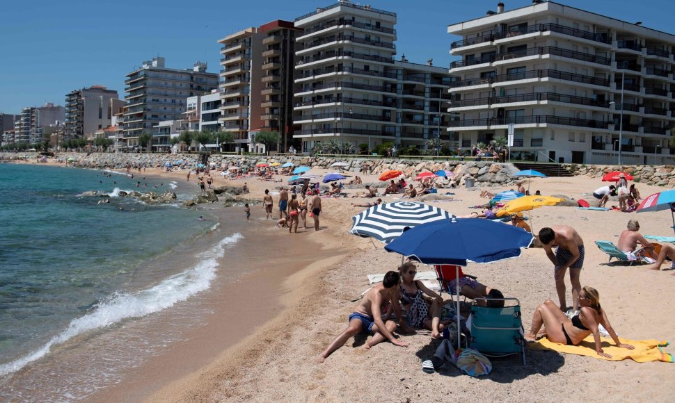 Paplūdimys Ispanijoje