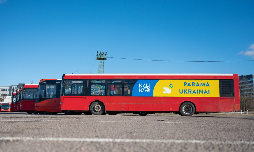 Praėjusią savaitę 6 pilni autobusai su humanitarine siunta sėkmingai pasiekė Lucką