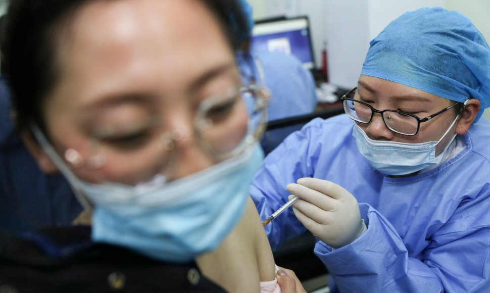 Vakcinacija Kinijoje „Sinovac“ vakcina