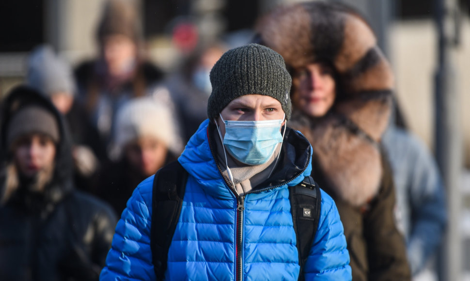 Maskva per pandemiją