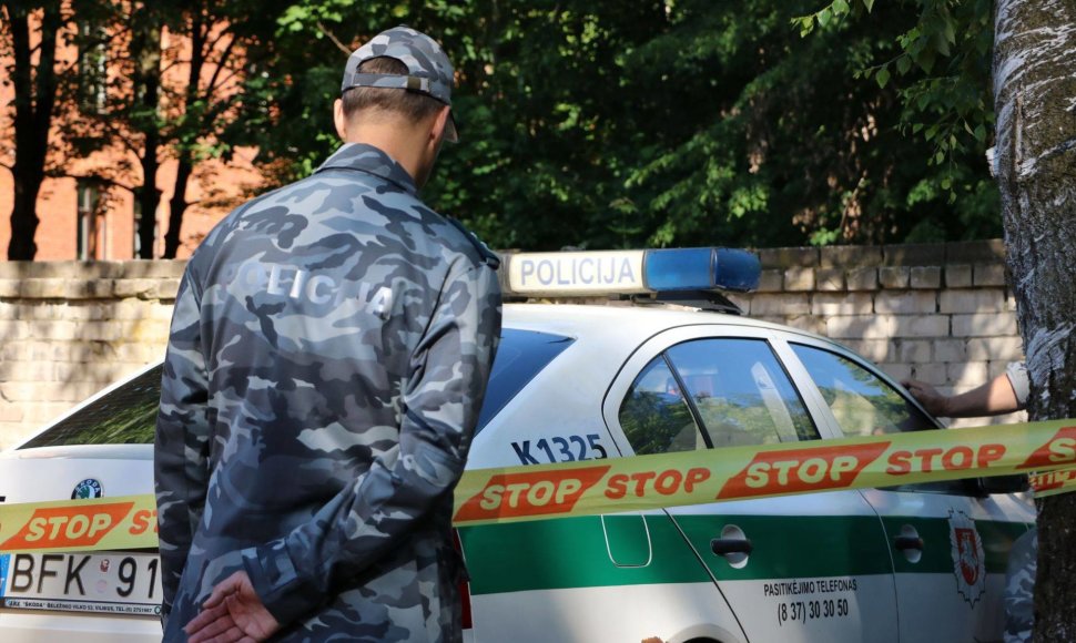 Policijos pareigūnai mokysis įrengtoje inscenizuotoje įvykio vietoje