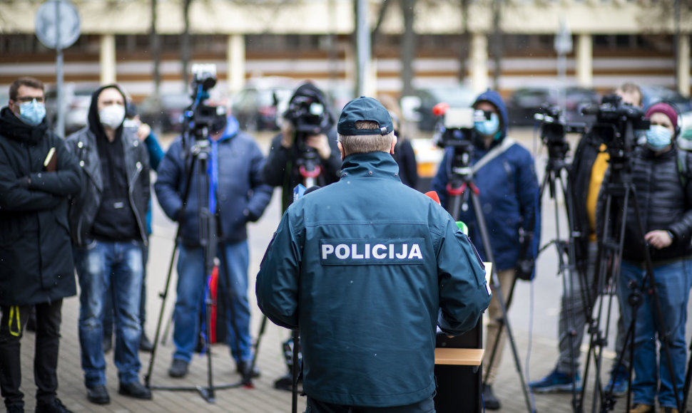 Lietuvos policija pristatė tarptautinę operaciją