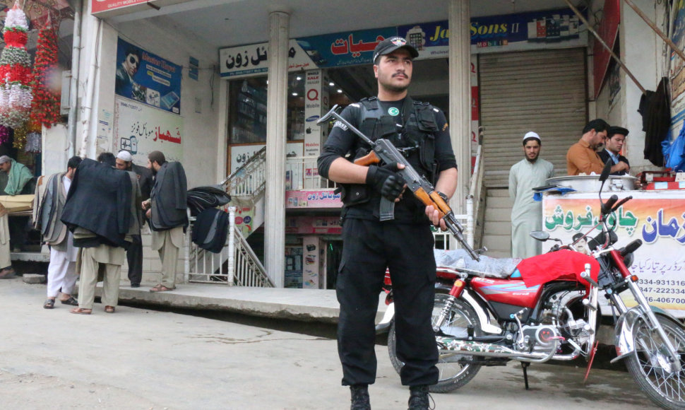 Pakistane nestinga teroristinių išpuolių