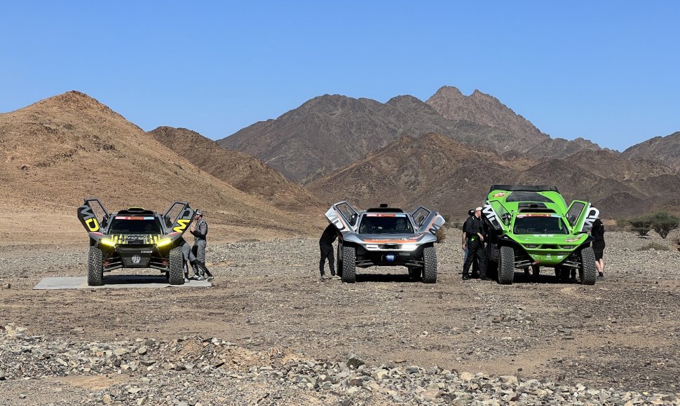 Testų diena prieš 2024-ųjų metų Dakaro ralį