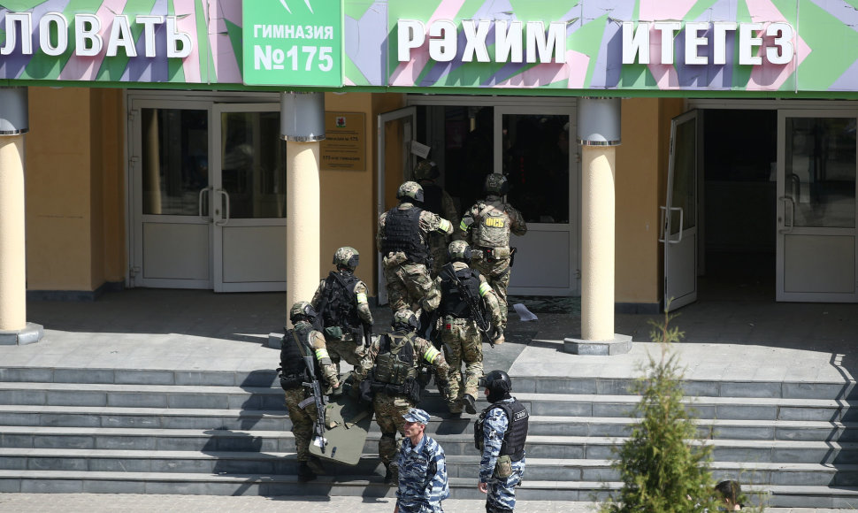 Šaudynės Rusijos Kazanės mokykloje