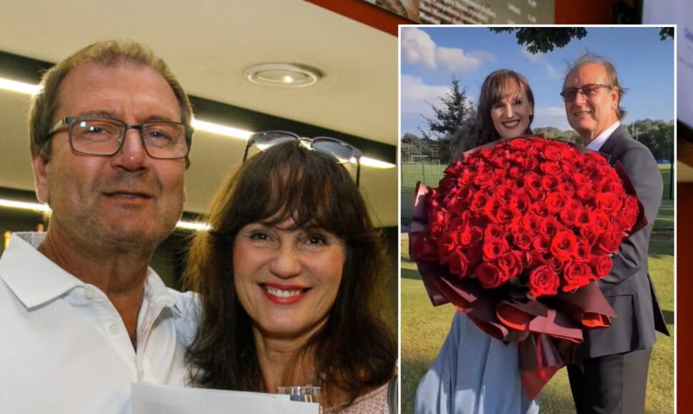 Viktoras Uspaskichas ir Jolanta Blažytė
