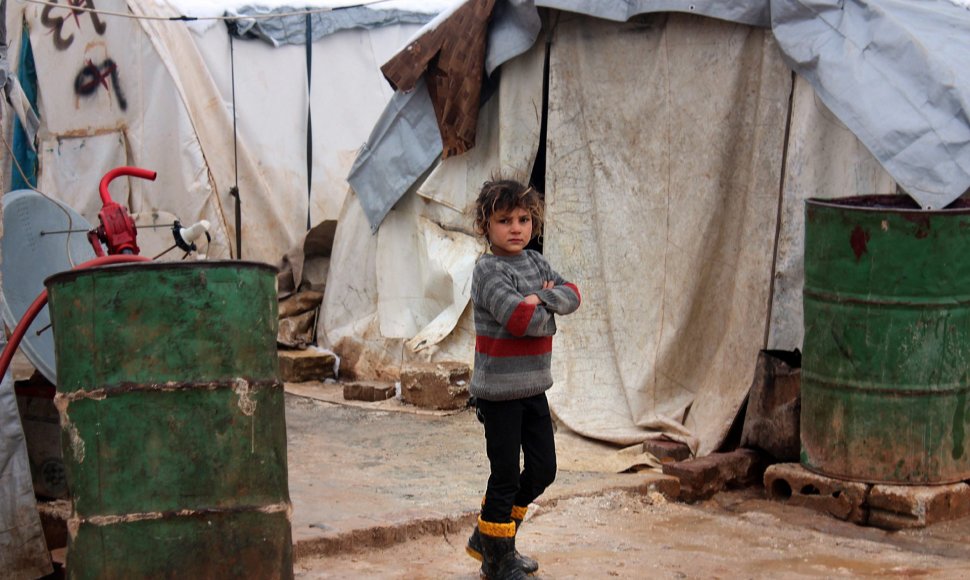 Sirijos pabėgėlių vaikai